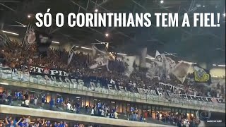 Fiel torcida IMPRESSIONA jogadores e cruzeirenses na final da Copa do Brasil | SCCP x Cruzeiro