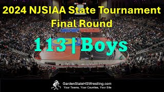 NJSIAA 2024 Boys 113 State Final