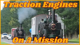 Steam Traction Engines On A Mission