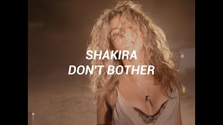 Shakira - Don't Bother (Sub Español)