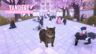 Eliminating Everyone as a Cat | Yandere Simulator