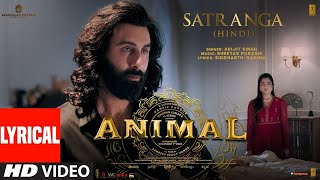 Satranga (LYRICS) | ANIMAL | Arijit Singh | Siddharth-Garima | Ranbir & Rashmika | Sandeep Reddy V