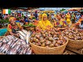 African Market in Abidjan, Côte d’Ivoire 🇨🇮 West Africa