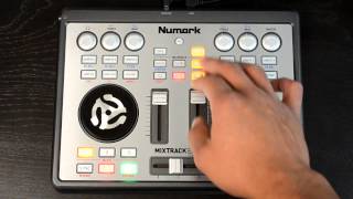 Numark Mixtrack Edge Slimline Portable Digital DJ Controller Review Video