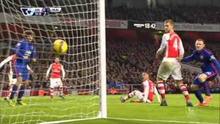 All Goals & Highlights Premier League Arsenal vs Manchester United 1-2