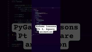 PyGame Lesson 3: Animate a Moving Square & Level Up Your Skills! Game Development with Python