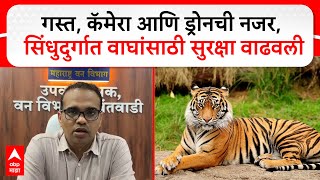 Sindhudurg Tiger Protection : गस्त, कॅमेरा आणि ड्रोनची नजर, सिंधुदुर्गात वाघांसाठी सुरक्षा वाढवली