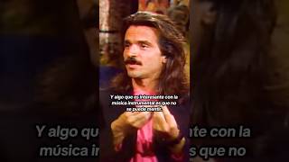 Yanni sobre expresar la experiencia de vida a través de la música #yanni #musica #música