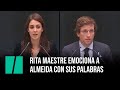 Rita Maestre emociona a Almeida con sus palabras en el Pleno del Ayuntamiento