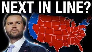 SHOCKING MAP Shows JD Vance CRUSHING Newsom - First Official Look at 2028 Presidential Election