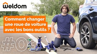 Weldom - Comment changer une roue de voiture avec les bons outils ?