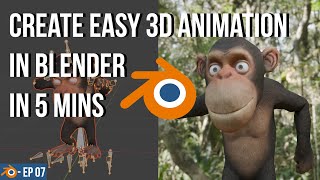How to Create Easy 3D Animation in Blender in Just 5 Minutes Tutorial