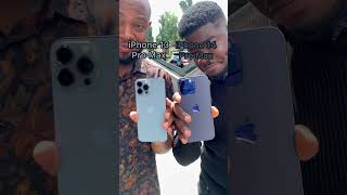 iPhone 14 Pro Max vs 13 Pro Max Video Zoom - 4K at 60FPS