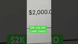 உடைந்த போது அங்கீகரிக்கப்பட்டது! FICO சோதனை இல்லாமல் $2K உடனடி பணம்!