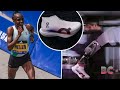 spray on sneaker created by robot in 6 minutes will make history at 2024 olympics