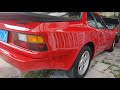 Porsche 944 manual transaxle gear oil change transmission fluid