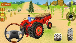 Cargo Tractor Simulator 2023: Delivery on Bumpy Roads - Android Gameplay