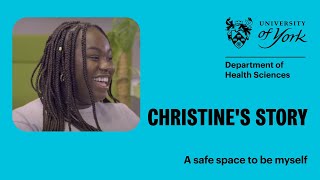 Christine's story - A safe space to be myself