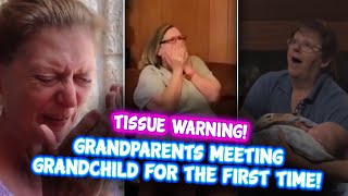 Tissue Warning! Grandparents Meet Grandchild for the First time!