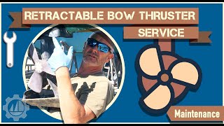 Bow Thruster DIY Maintenance/Service on an Amel Super Maramu Sailboat with the Service Kit.