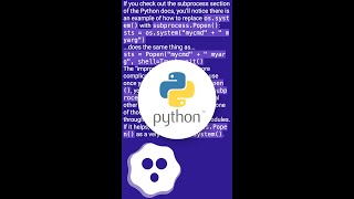 Difference Between Subprocess Popen And Os System The Python Oracle Mp3