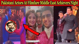 Pakistani Actors At Filmfare Middle East Achievers Night 2022