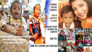 கண்கள் நீயே பாடல் எனது குரலில் | Small dedication for my son birthday | Kangal neeye song