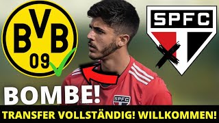 BvB: Bombastische Neuigkeiten! Brasilianisches Talent kommt zu Borussia Dortmund! BvB-Neuigkeiten!