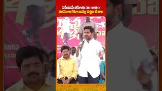 Nara Lokesh Public Metting #naralokeshpadayatra #yuvagalampadayatra #shorts #appolitics #tdp