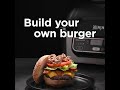 Indoor grill | Build your own burger (Ninja® Foodi™ Grill)