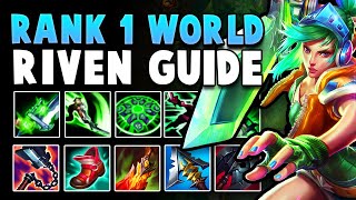THE ULTIMATE RIVEN GUIDE | Best Tips to Carry - Combos & Tricks | LoL Challenger Guide