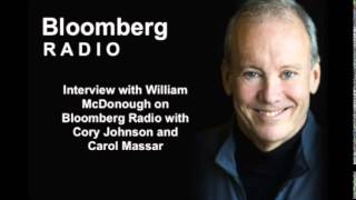 Bloomberg Radio Interview with William McDonough