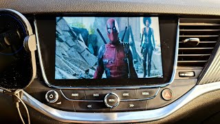How to watch a movie on Opel Astra K navi900