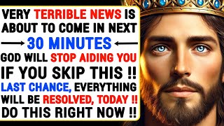 🛑 GOD WILL STOP AIDING YOU IF YOU SKIP THIS..!! | GOD MESSAGE TODAY | #godmessage #jesus #god