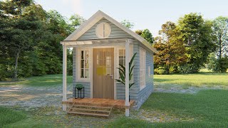 Tiny House Design 3 x 6 meters ( 190 sqft ) Cute \u0026 Cozy