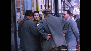 Voyage de Jean Drapeau à Dieppe, Le Rhin, Notre-Dame de Chartres, Mortagne-au-Perche. - 1956