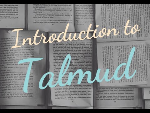 Intro To Talmud Session 1 Youtube