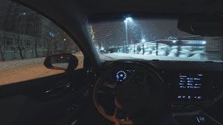 Volvo S60 T6 Snow Drift POV