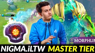 Nigma.iLTW Master Tier Morphling - Real Tryhard game of Dota 2