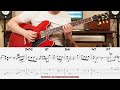 solo transcription u0026 cover autumn leaves stan getz guitar cover with tabs on screen