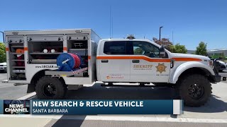 New search and rescue vehicle unveiled at Direct Relief Headquarters