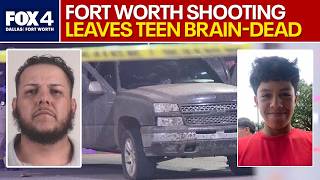 Fort Worth shooting suspect leaves teen brain-dead