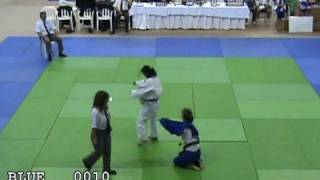 Judo Formosa 2008. Paula Pareto. Semifinal.