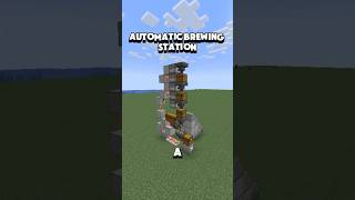 Automatic Brewing Station In Minecraft! #minecraft #survival #minecraftfarms