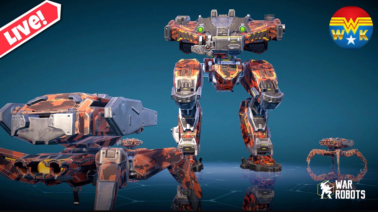 Seguimos Probando Mars War Robots En Vivo Youtube