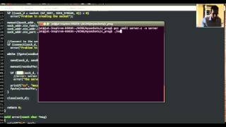 Basics of socket programming via python and c code. Part-2