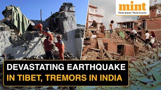 Tibet Earthquake Death Toll Touches 95, Thousands Of Homes Destroyed | Tremors In India, Nepal