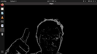 14. Realtime Edge Detection for Video Feed - with OpenCV