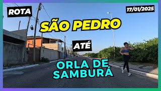 Rota São Pedro da Aldeia até Unamar Samburá Tamoios Perto Feriado de São Sebastião no RJ em 20/01/25