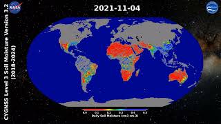 CYGNSS Level 3 Soil Moisture Version 3.2